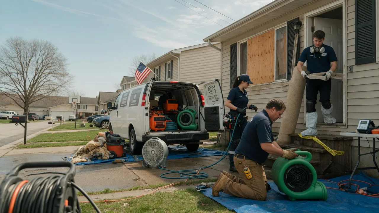 Water Damage Restoration in Charleroi, PA near me